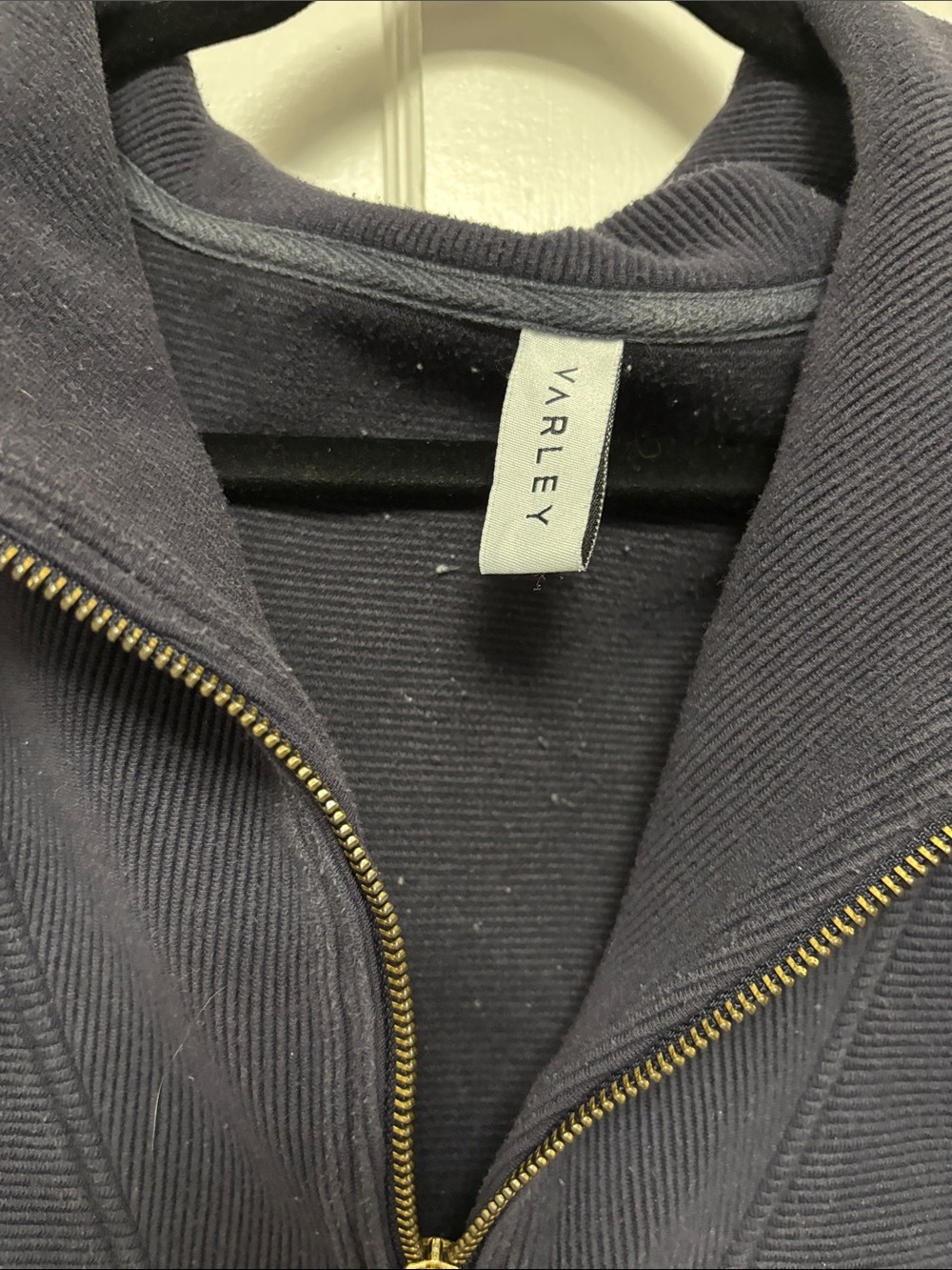 VARLEY Vine Half-Zip Pullover Navy - Picture 4 of 5